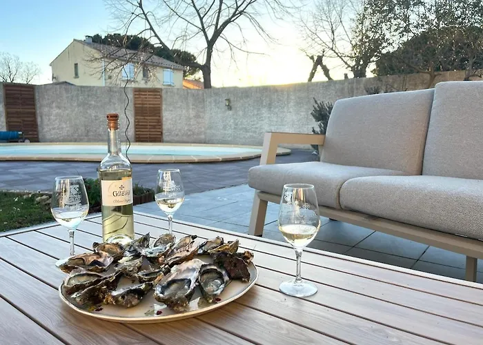 Superbe Climatisee Avec Piscine * Lavérune